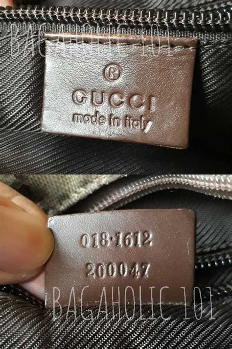 authentic gucci bag lookup|gucci bag authentication check.